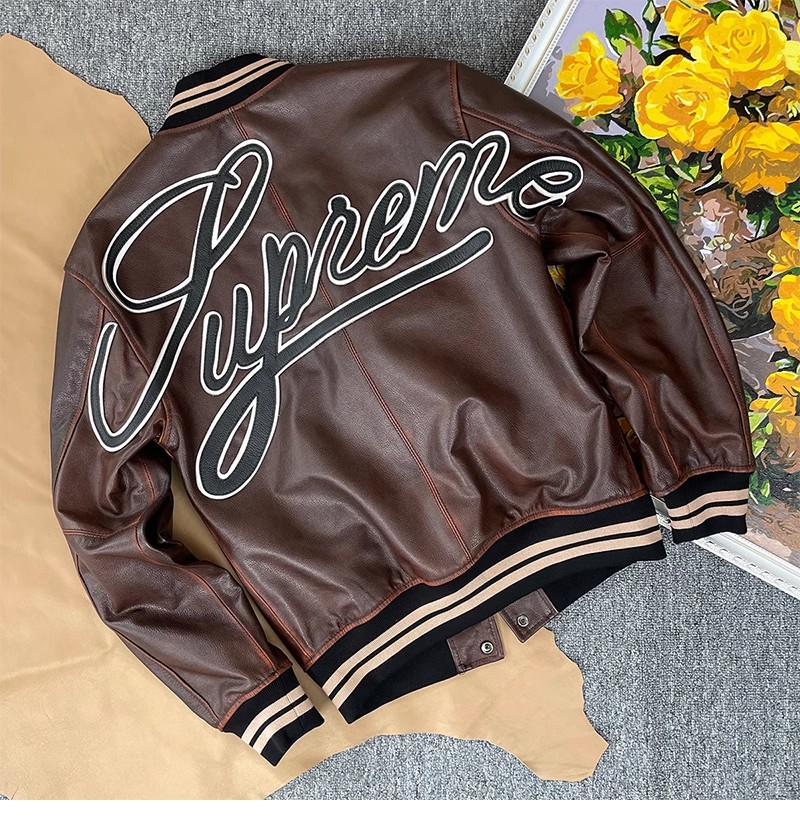 Riding Jacket Leather - High-End Vintage Distressed Jacket, Brown Tea