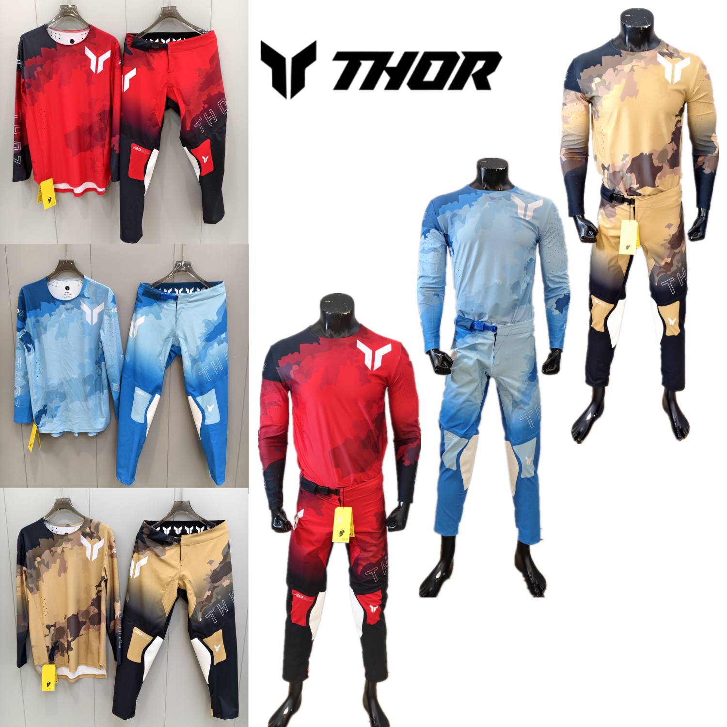 Gear Set Motorcycle - THOR Motocross Gear Set MX Off