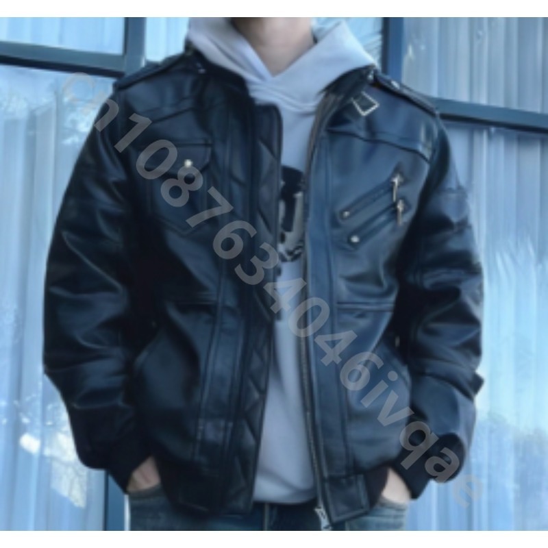 Men's Motorcycle Riding PU Lea - Riding Jacket Leather recension och pris