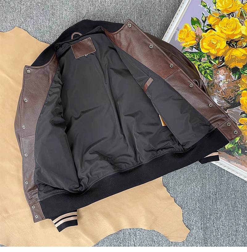 High-End Vintage Distressed Ja - Riding Jacket Leather recension och pris