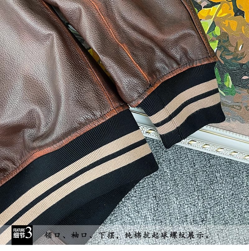 High-End Vintage Distressed Ja - Riding Jacket Leather recension och pris
