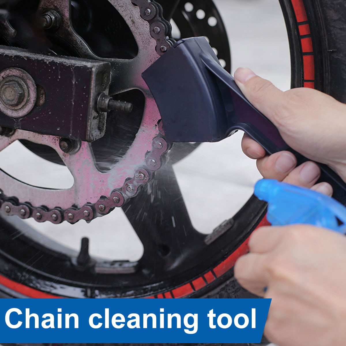 Motorcycle Bike Chain Cleaner  - Motorcycle Gear Up recension och pris