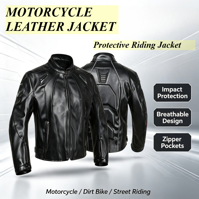 Motorcycle Riding Racing Suit  - Riding Jacket Leather recension och pris