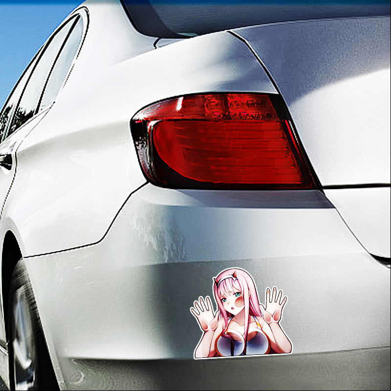 Zero Two Windows Car Stickers  - Gear Set Motorcycle recension och pris