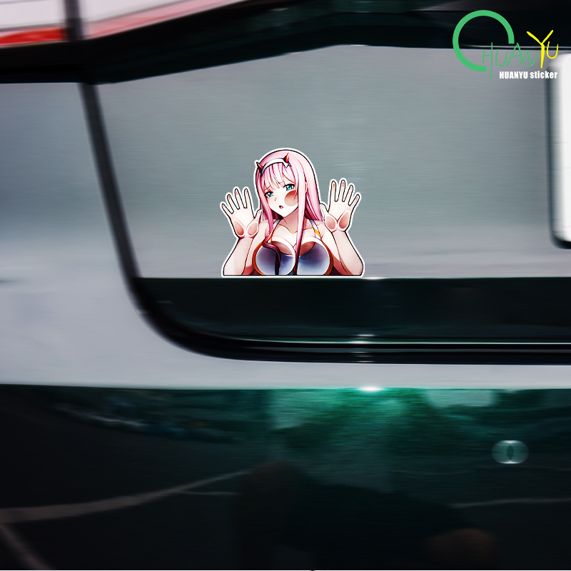 Zero Two Windows Car Stickers  - Gear Set Motorcycle recension och pris