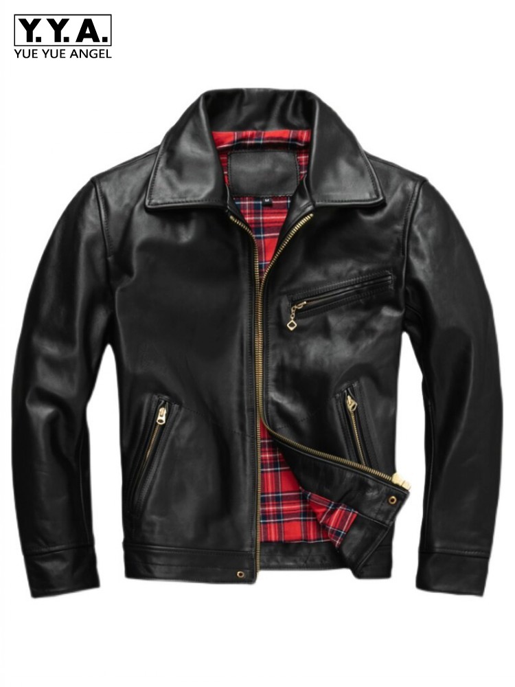 Mens Slim Fit 100% Horsehide G - Riding Jacket Leather recension och pris