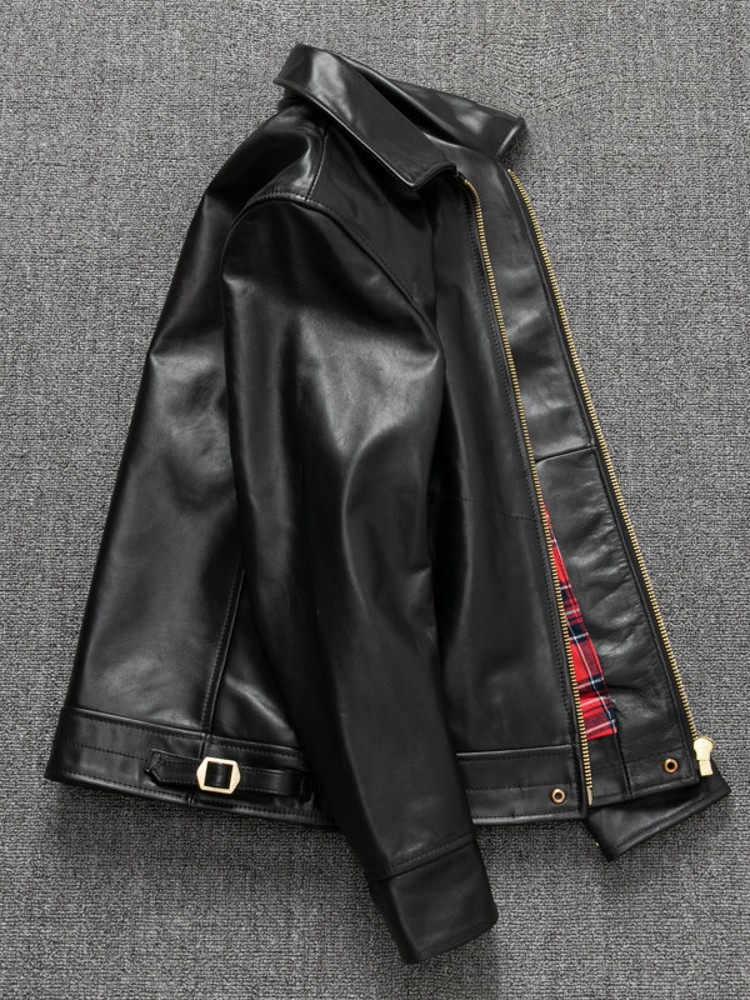 Mens Slim Fit 100% Horsehide G - Riding Jacket Leather recension och pris
