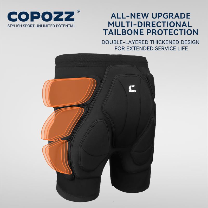 COPOZZ Upgraded Ski Knee Pads  - Motorcycle Gear On Sale recension och pris