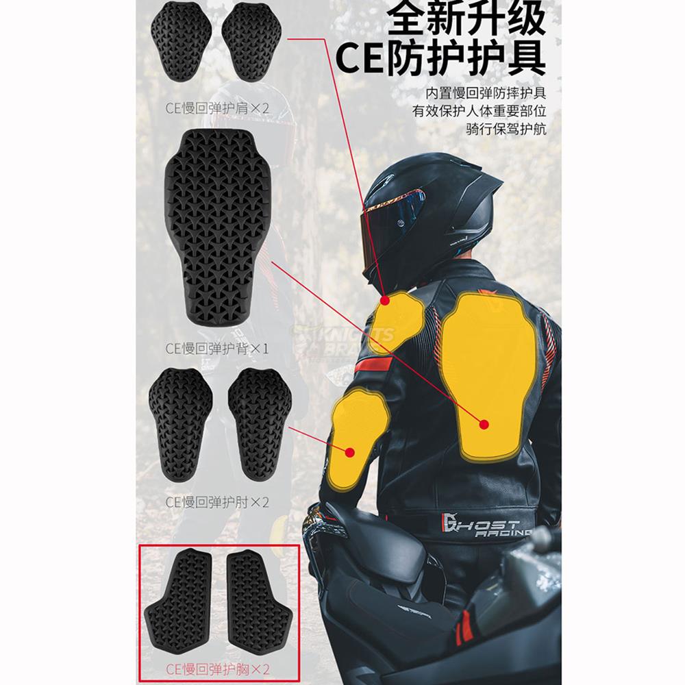 Waterproof Motorcycle Jacket P - Riding Jacket Leather recension och pris